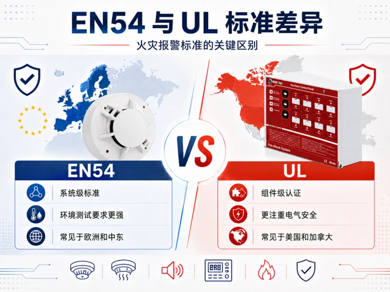 EN54与UL标准差异全解析_消防报警系统认证选型必读