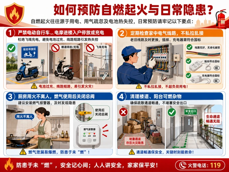 赛源鑫如何预防自然起火与隐患 赛源鑫如何预防自然起火与隐患