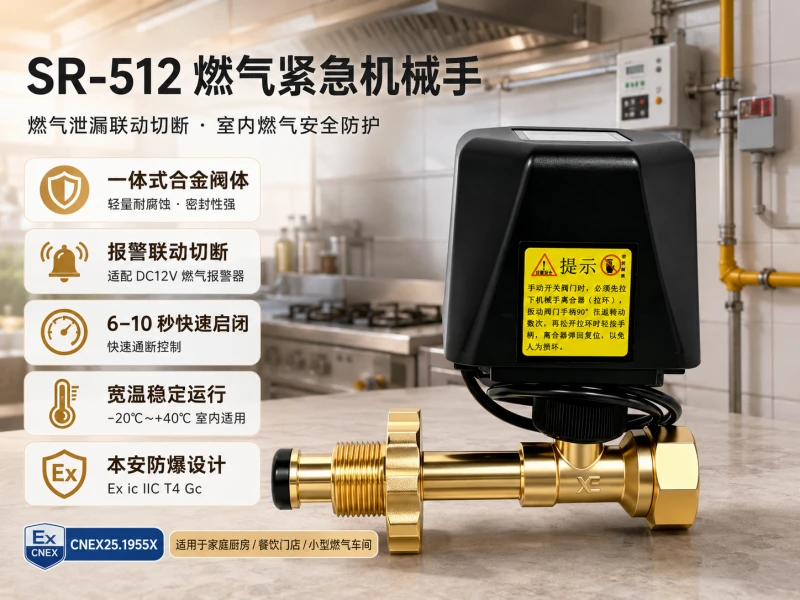 SR-512 燃气紧急机械手 SR-512 燃气紧急机械手