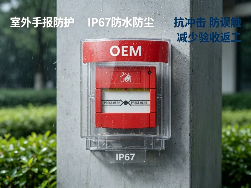 IP67开关保护罩户外场景