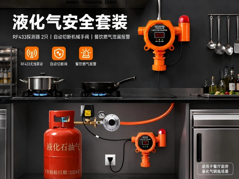 燃气报警器如何联动电磁阀实现自动切断？