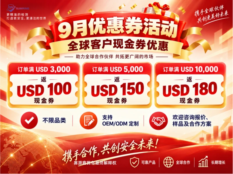 赛源鑫9月三重豪礼【新品促销启动】【优惠券抵扣】【下单免费拿样】助力国内企业拓展海外市场