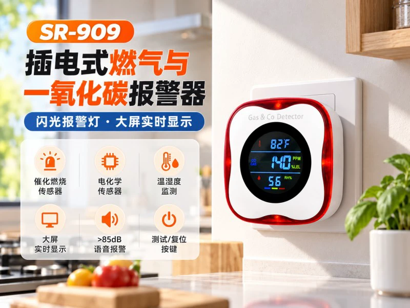 四合一气体报警器怎么选？SR-909参数与B端采购指南